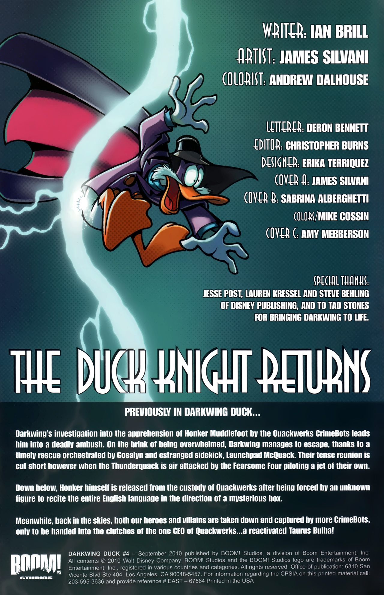 Darkwing Duck Issue #4 #5 - English 3