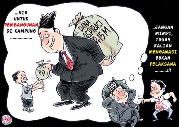 Ber In Tips Karikatur Kritik Terhadap Anggota DPR RI