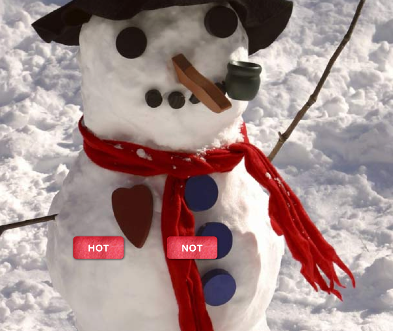 Adspiration: This snowman is sexy