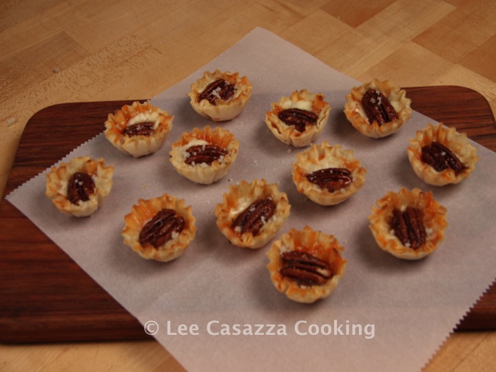 Izetta's Southern Cooking BRIE & RED PEPPER JELLY MINI TARTS