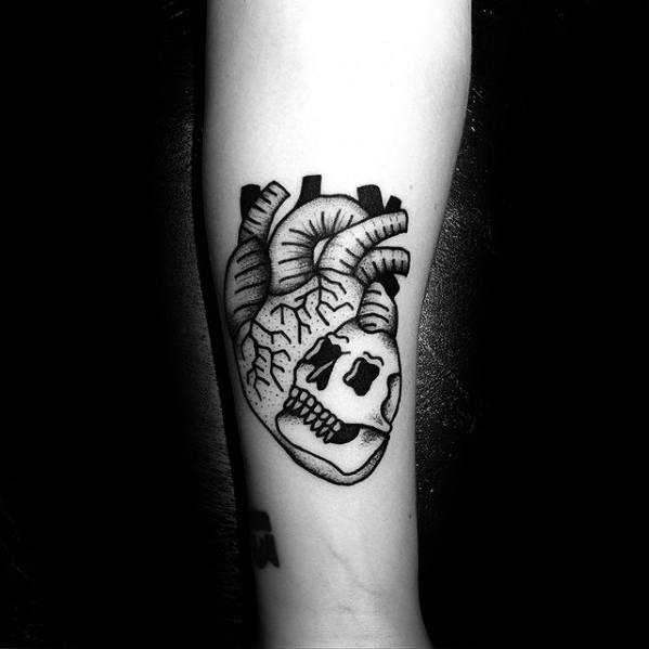 100+ Simple Skull Tattoos Ideas (2019) Old School Images