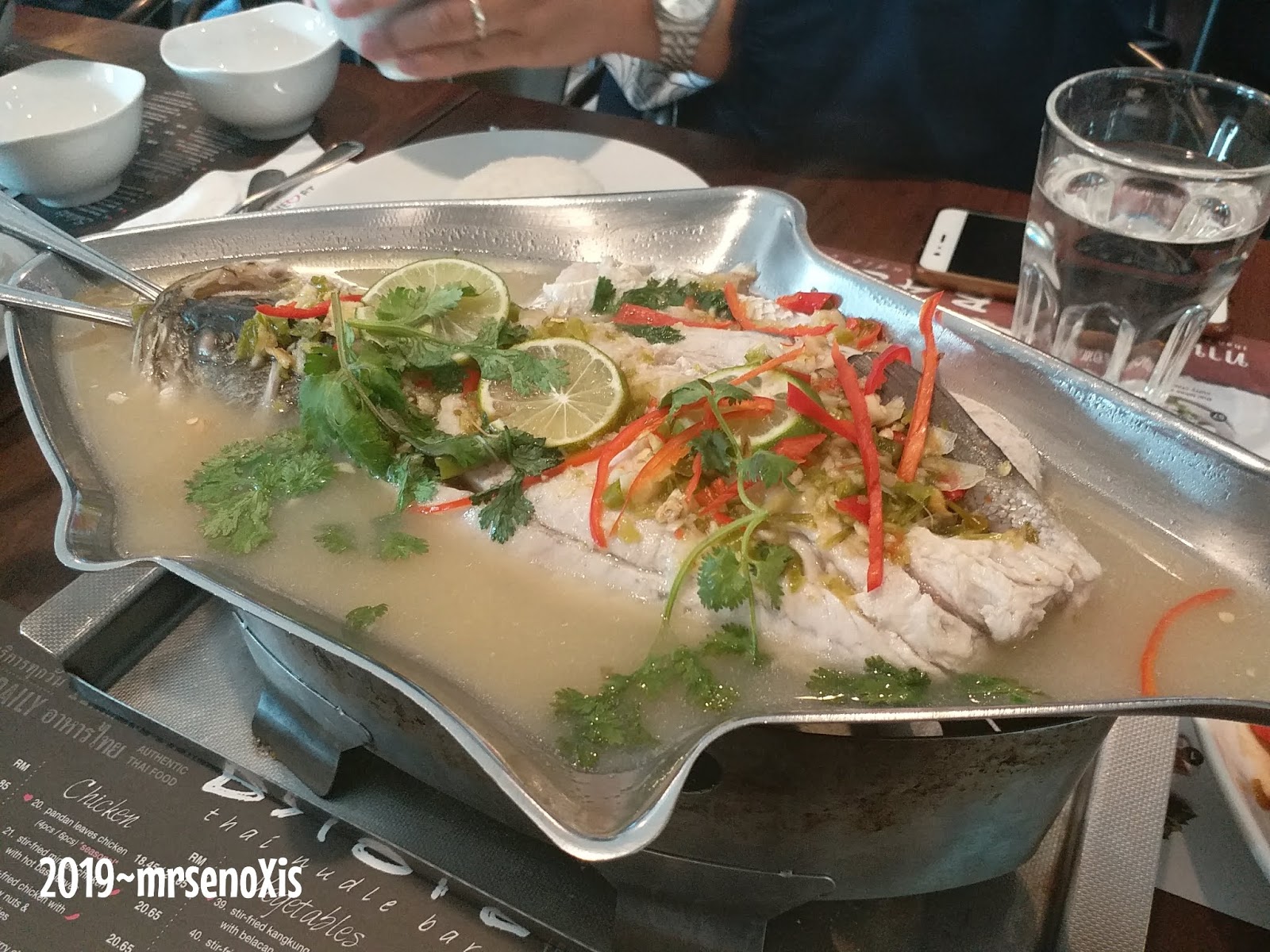 Me as MrsEnoxis Lunch Basil Thai Restaurant Bangsar Village