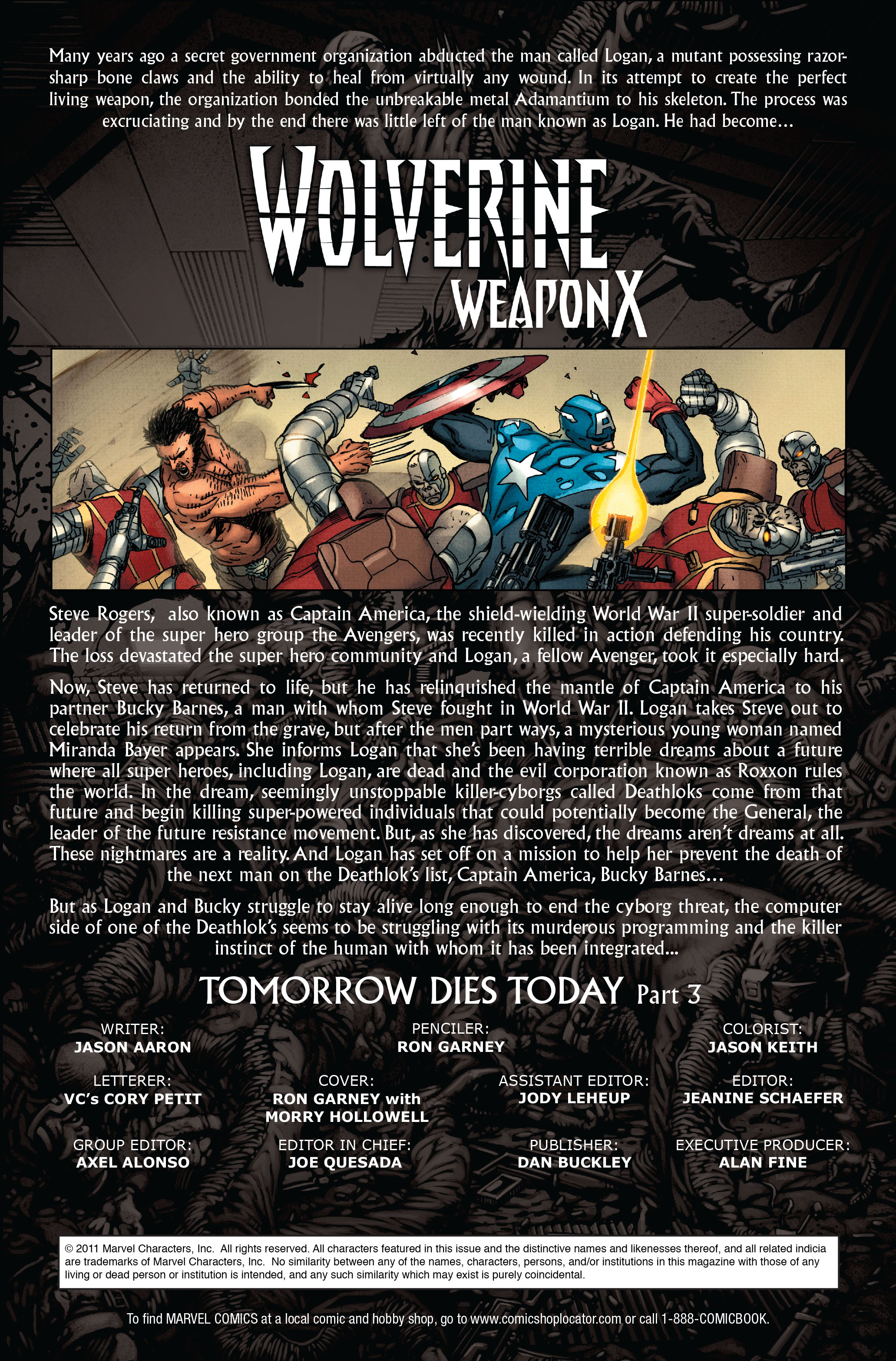 Read online Wolverine: Weapon X comic -  Issue #13 - 2