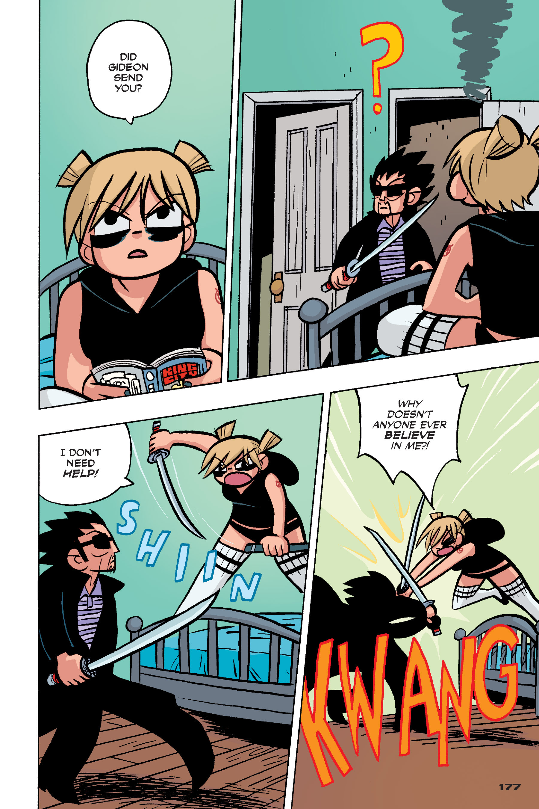 Read online Scott Pilgrim comic -  Issue #4 - 174