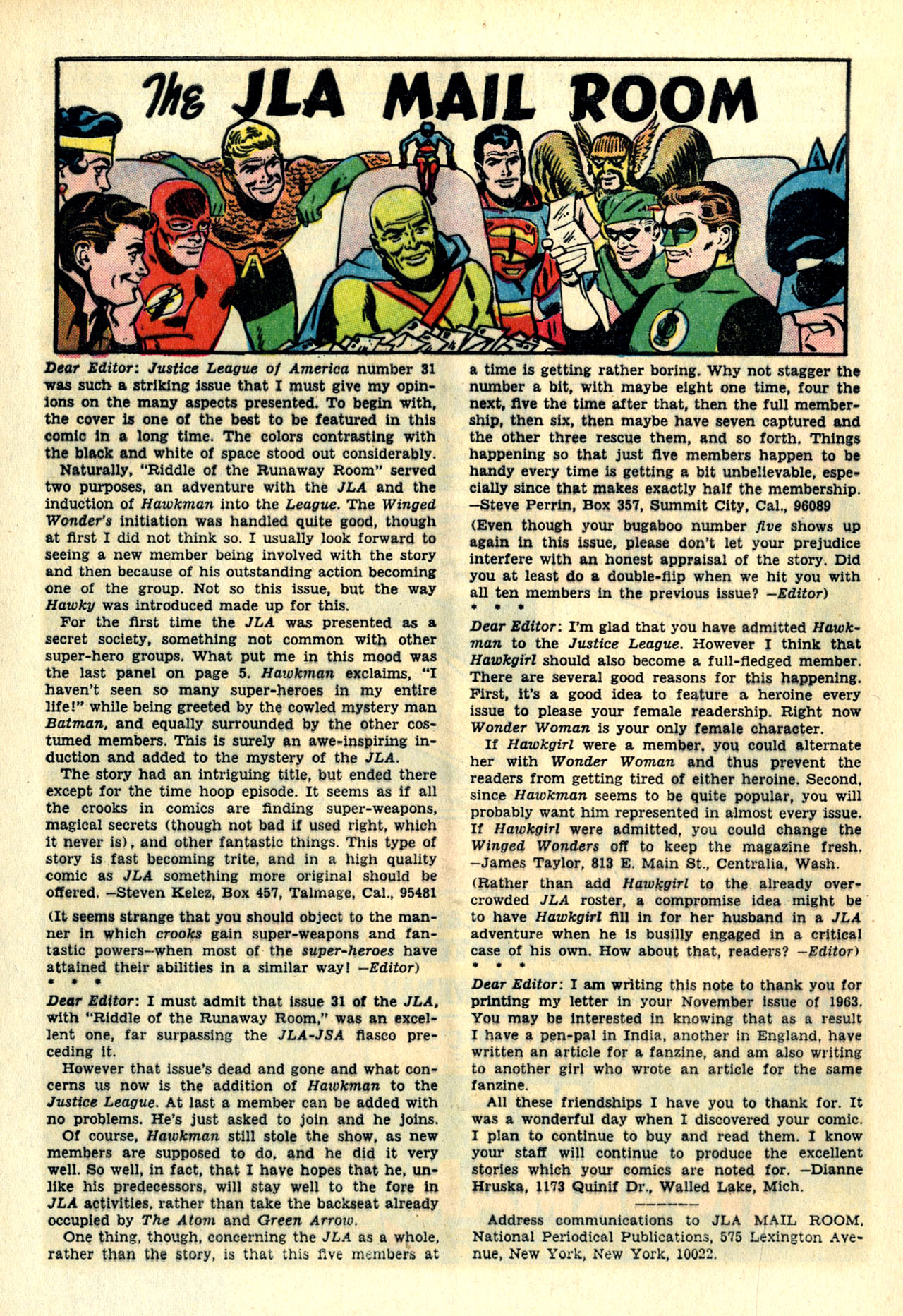 Justice League of America (1960) 34 Page 19