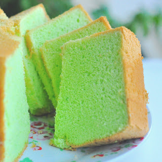 Image result for pandan chiffon cake