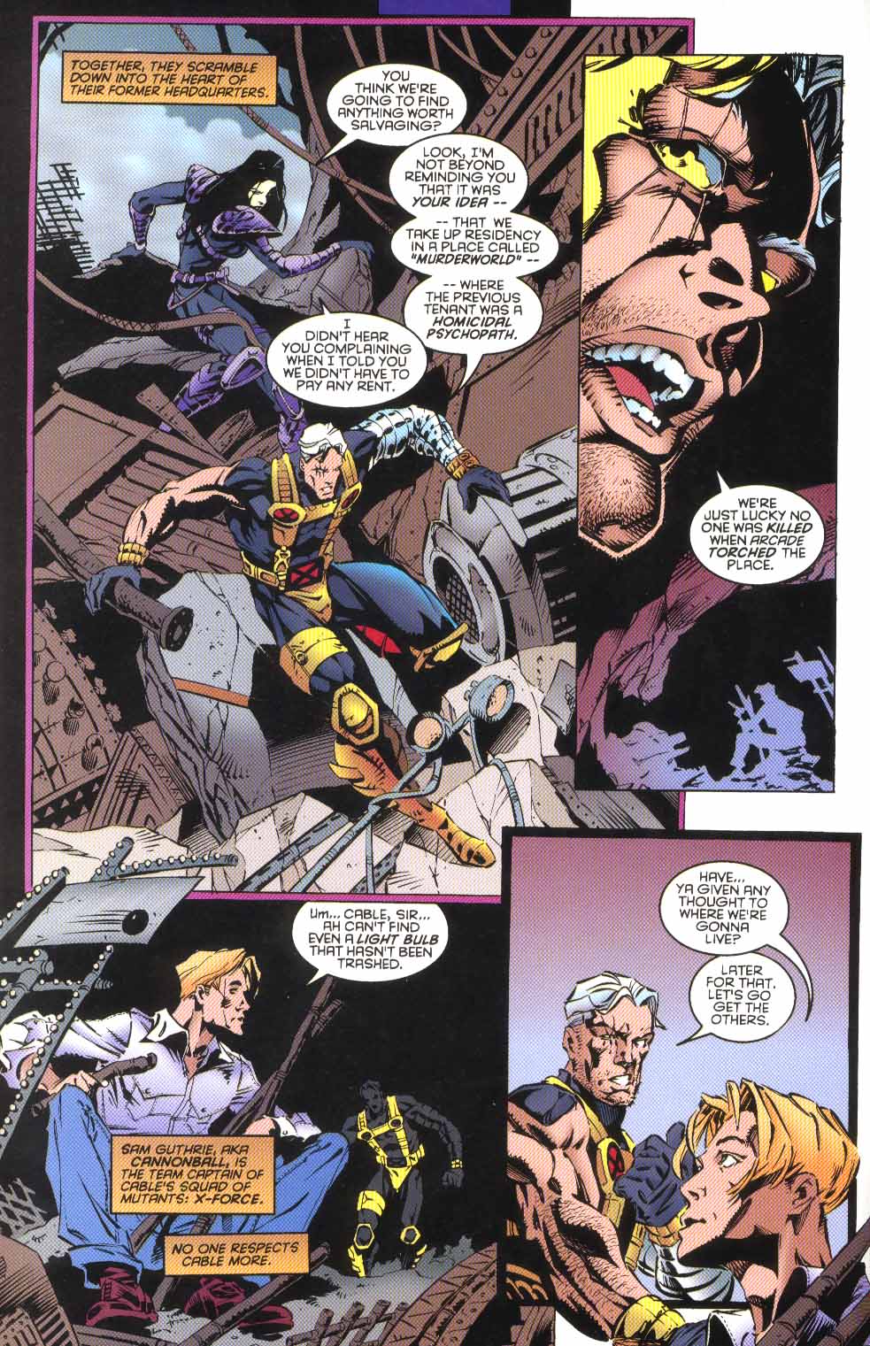 Read online Cable (1993) comic -  Issue #21 - 5