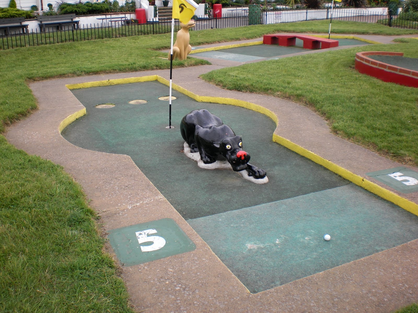 The Ham and Egger Files Crazy Golf at the Pleasure Gardens in Great