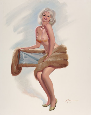 nude pin up