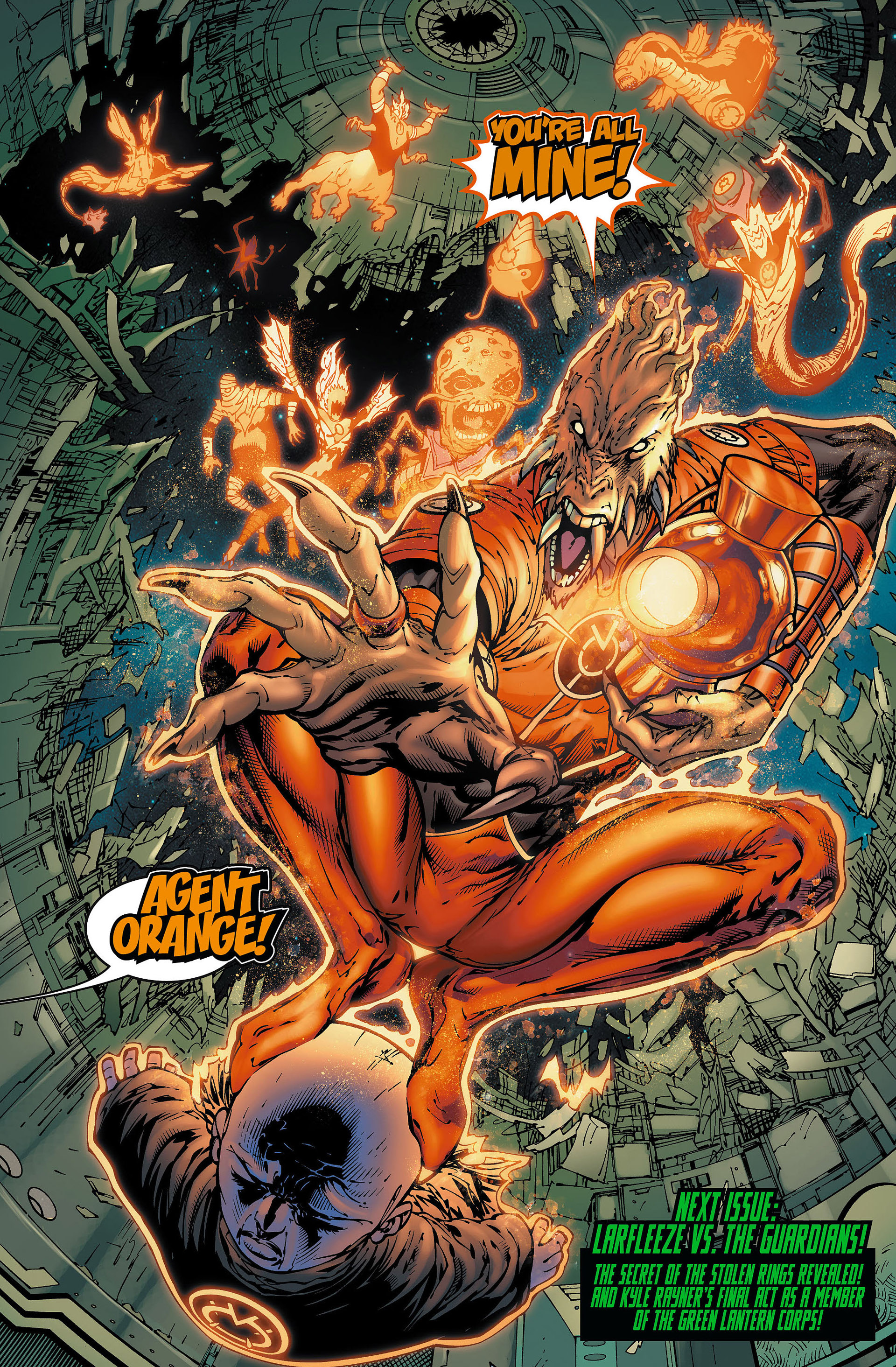 Read online Green Lantern: New Guardians comic -  Issue #3 - 19