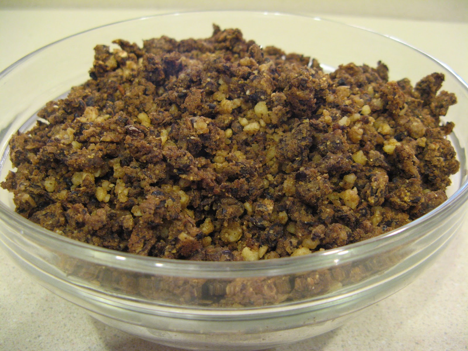 Greener Eating BLACK BEAN CRUMBLE TACO MEAT 