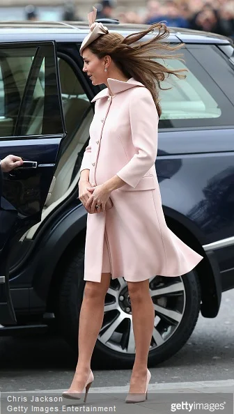 Catherine, Duchess of Cambridge attends the Observance for Commonwealth Day Service At Westminster Abbey