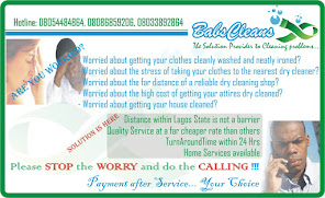 BABSCLEANS... The Solution Provider to Cleaning problems