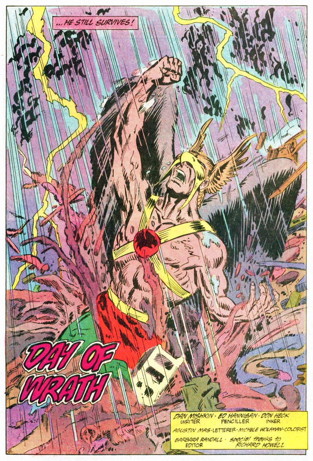 Read online Hawkman (1986) comic -  Issue #17 - 3