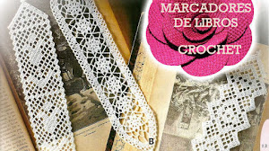 3 Marcadores para libros tejidos al crochet / Tutorial