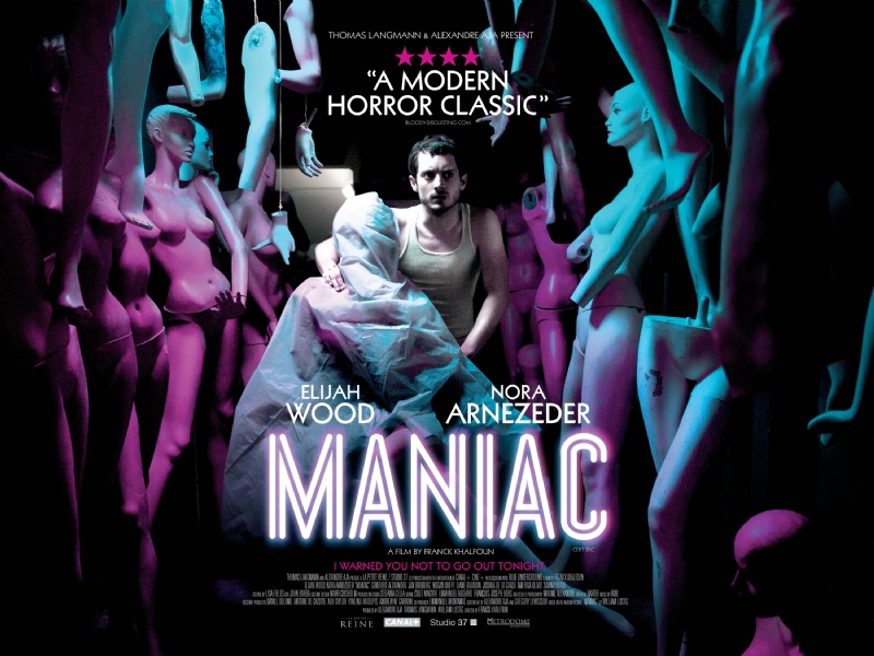 The Breathing Dead blog Maniac (2012) Elijah Wood, mannequins and mayhem