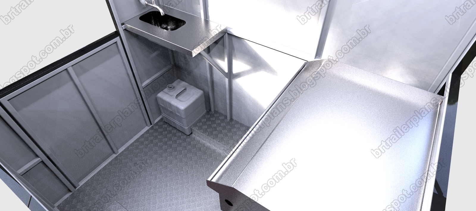 Projeto Carretinha Reboque 1 eixo Food Trailer para Lanches PDF