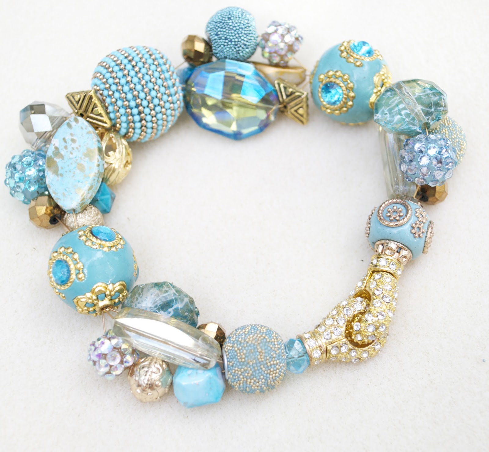 Jesse James Beads Jewelry Tutorial Boho Bauble Bracelet with