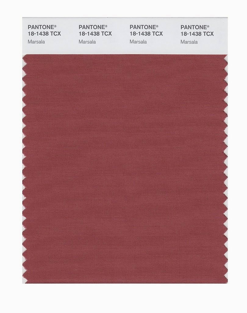 Color of the Year 2015: Marsala