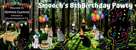 Smooch Birthday Mewton-Clawson Cats The B Team Pawty ©BionicBasil®