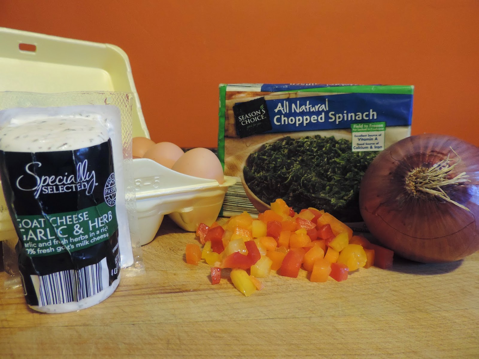 Spinach and Goat Cheese Frittata The Kitchen Wife