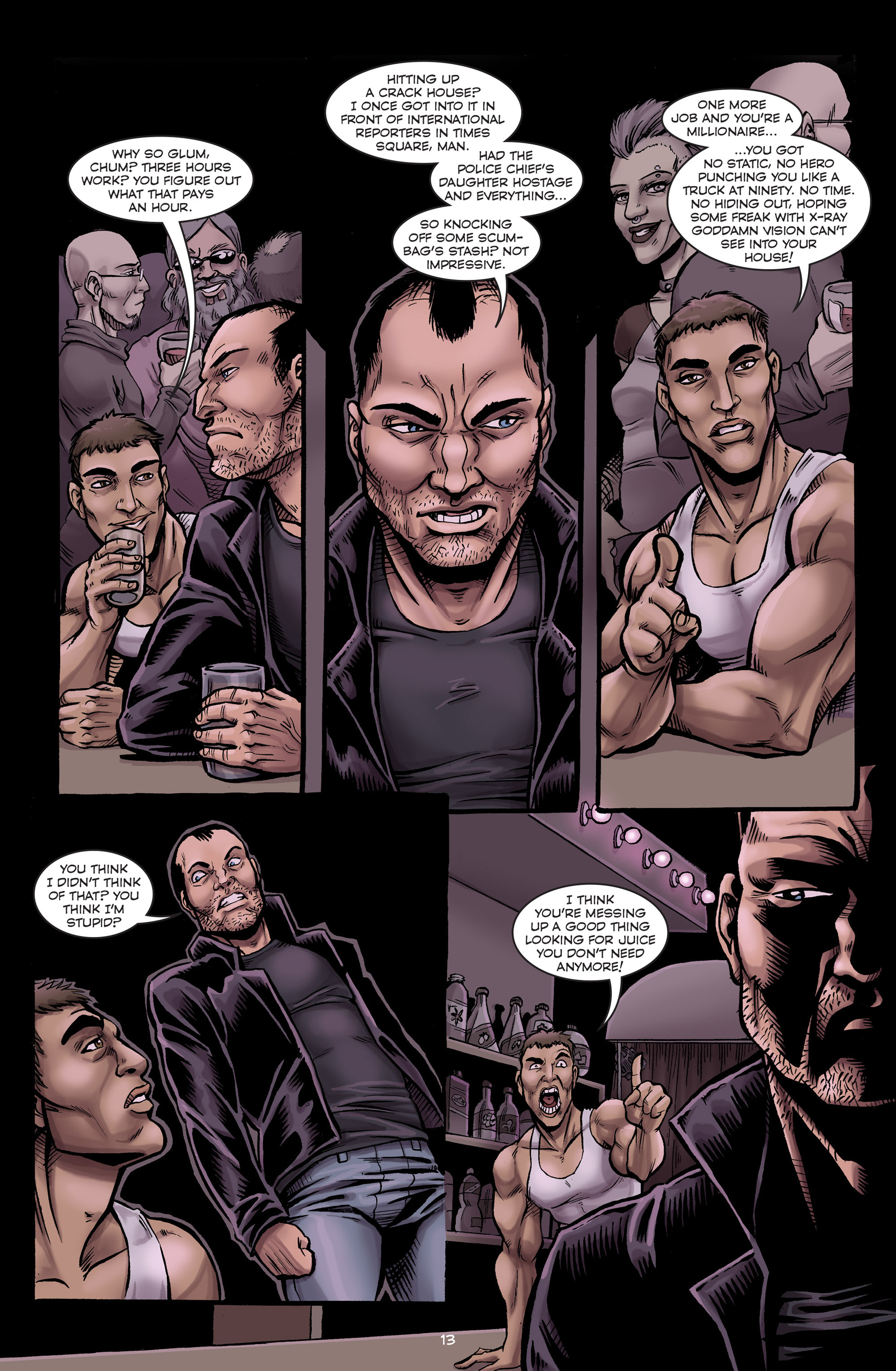 Read online Unmasked comic -  Issue #2 - 15