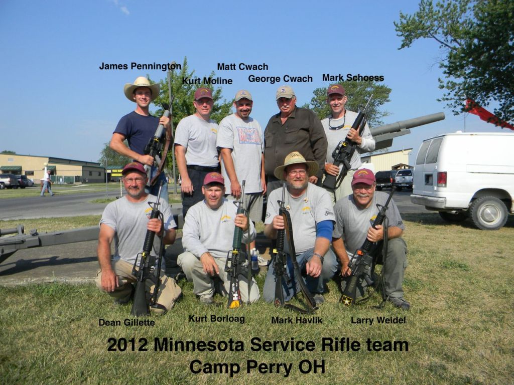 Minnesota Service Rifle Team Sunday's Service Rifle Leg Match