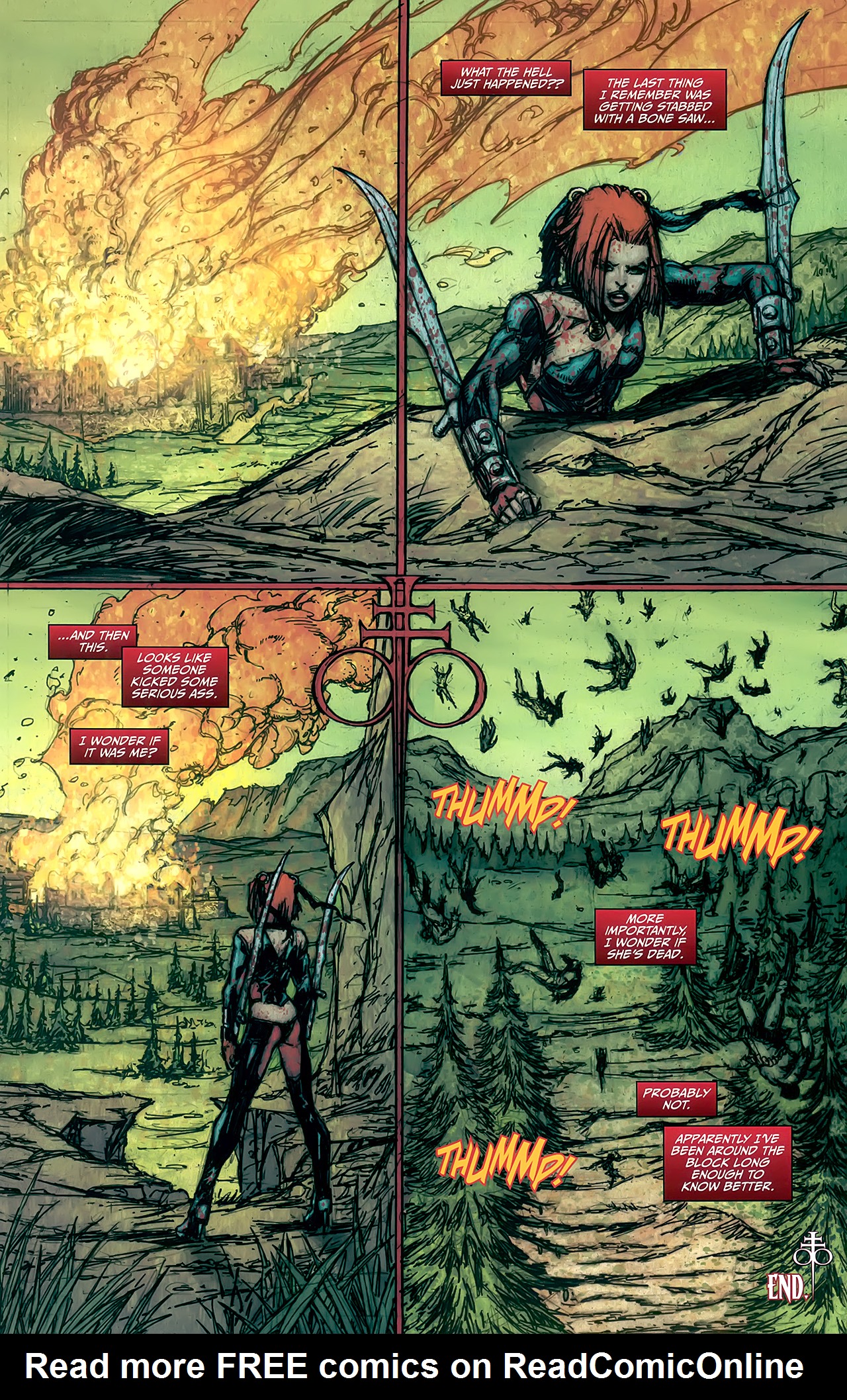 Read online BloodRayne: Revenge of the Butcheress comic -  Issue # Full - 21