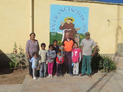 die Schüler der Grundschule San Jose de Buenos Aires zu Besuch im Pfarrhaus