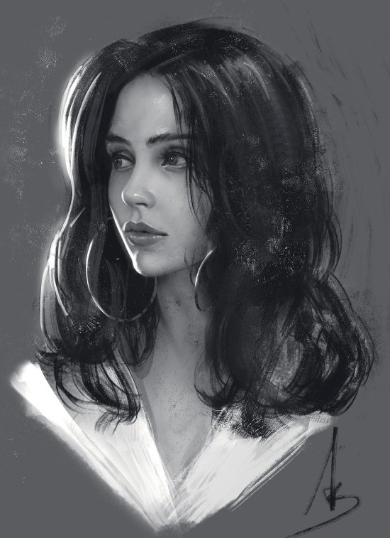 As ilustrações e pinturas digitais com lindas mulheres de Trung Bui Trung Bui artstation deviantart ilustrações mulheres orientais beleza sensualidade