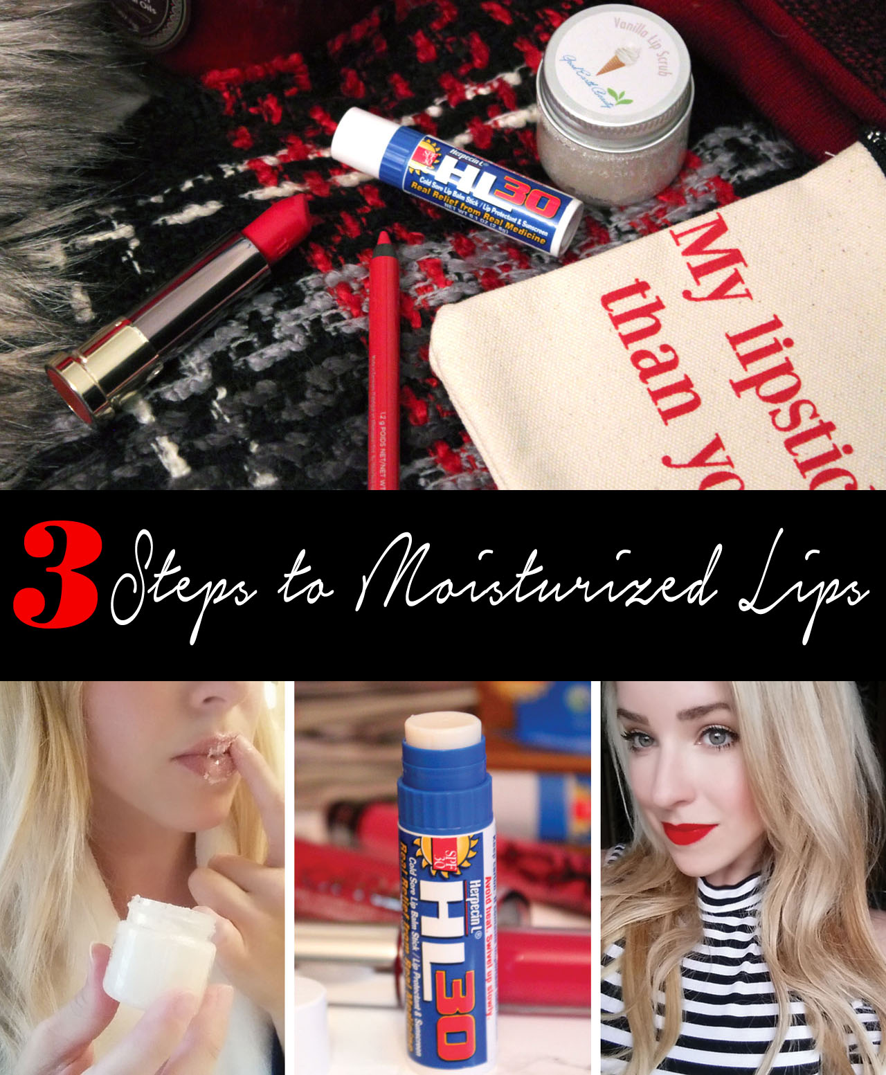 Monroe Misfit Makeup Beauty Blog Keep Your Lips Moisturized & Lipstick Ready with Herpecin