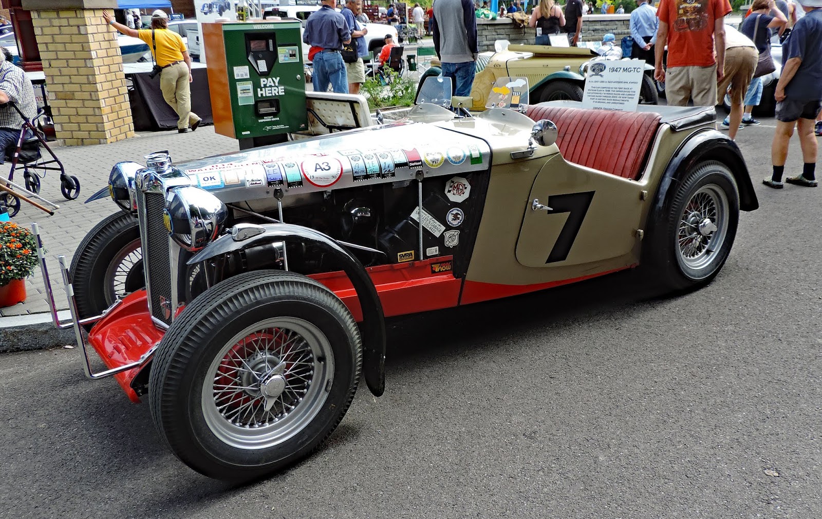 Moore Classic and Fast Automobiles Watkins Glen MGTCs