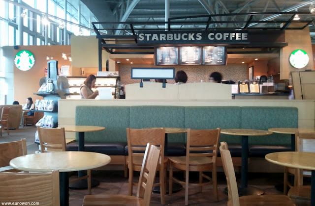 Cafetería del aeropuerto de Busan