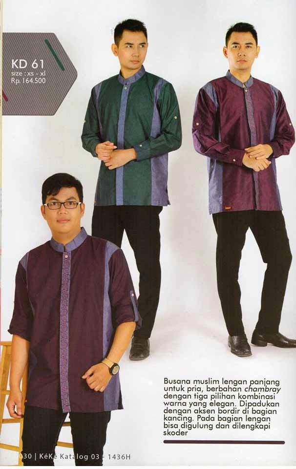 KD 61 Baju Koko - Toko Busana Muslim | Keke Collection
