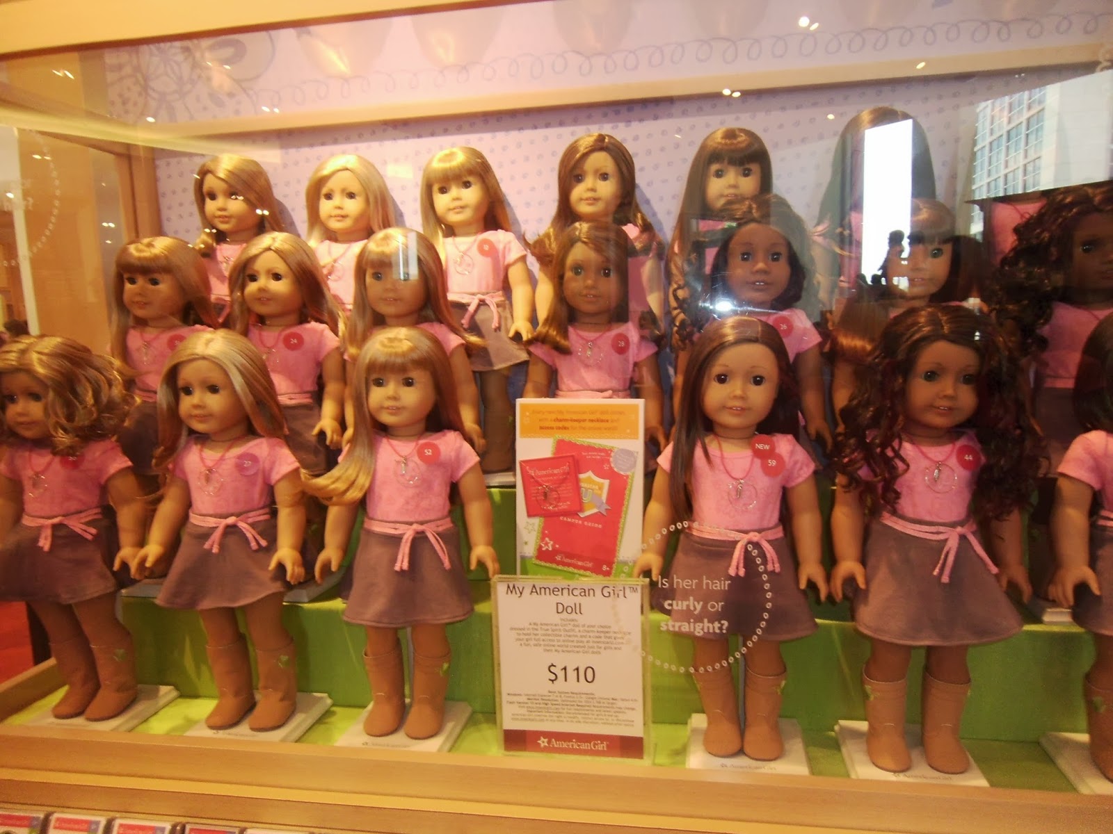 AmericanGirl01 My Trip To American Girl Doll Store Dallas ( Part 4 )