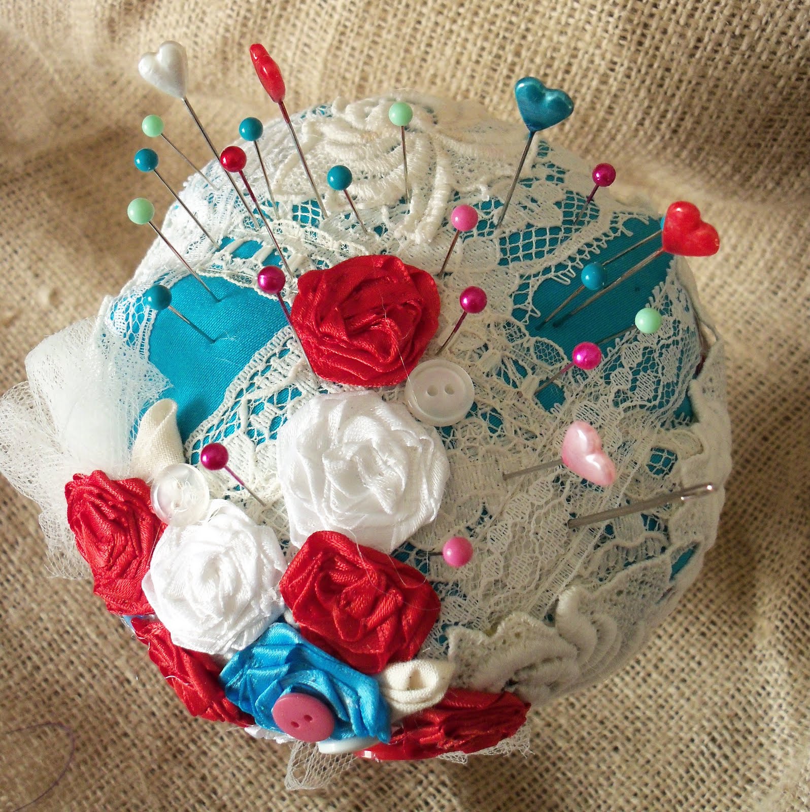 Make The Best of Things Fun Pincushions For My Craft Room