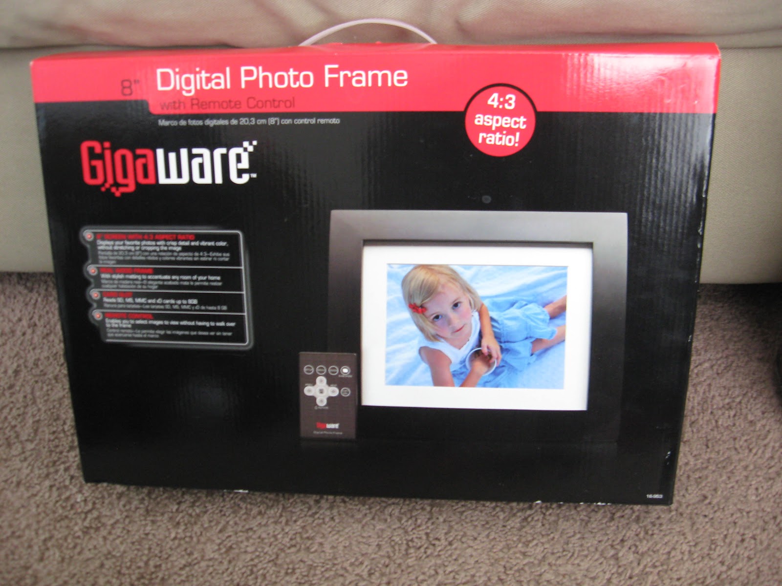 Items for Craigslist 8" Digital Photo Frame by Gigaware 20