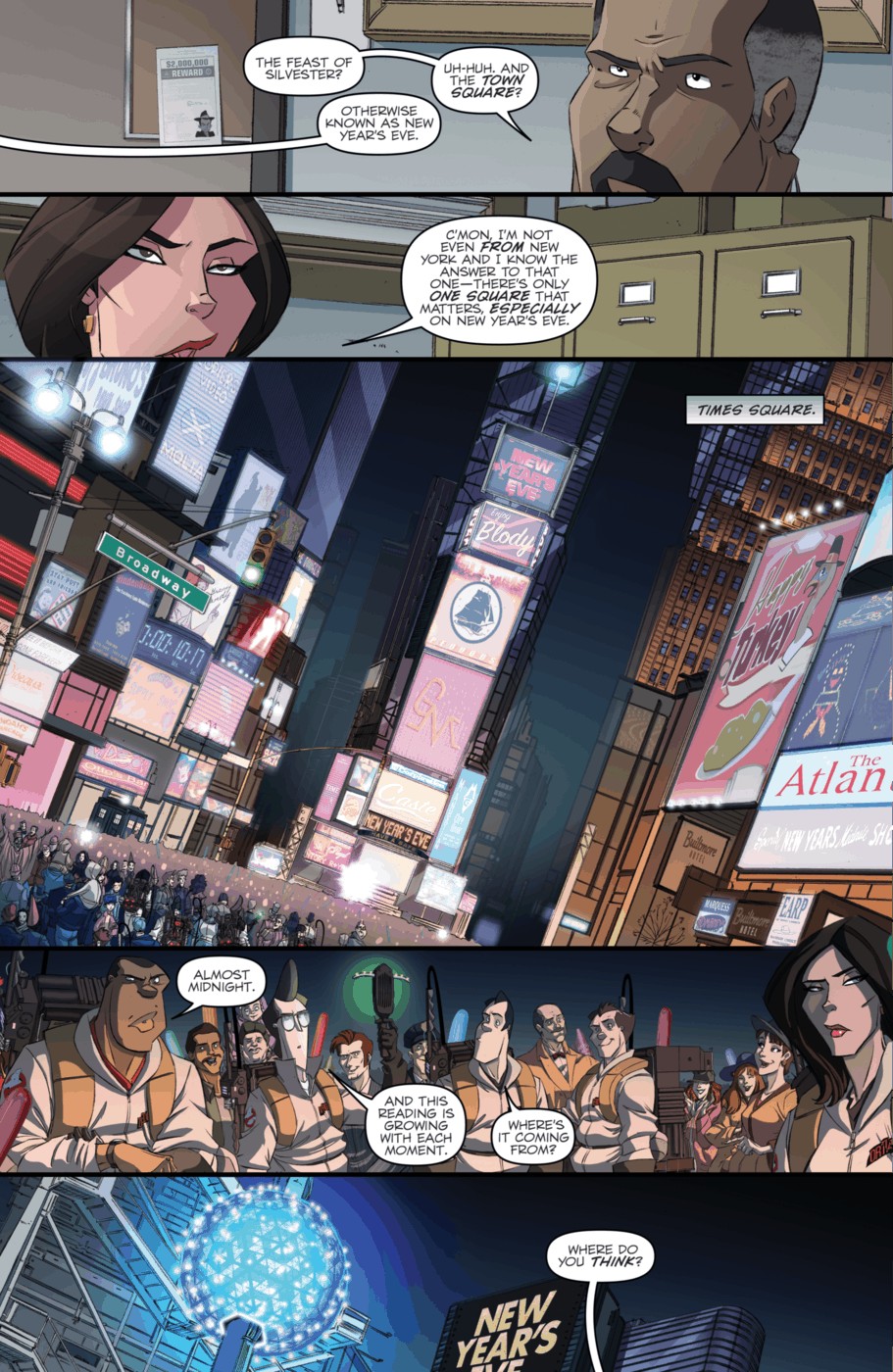 Read online Ghostbusters (2013) comic -  Issue #12 - 12