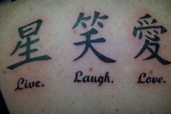 Chinese Lettering Tattoo Designs - wide 2
