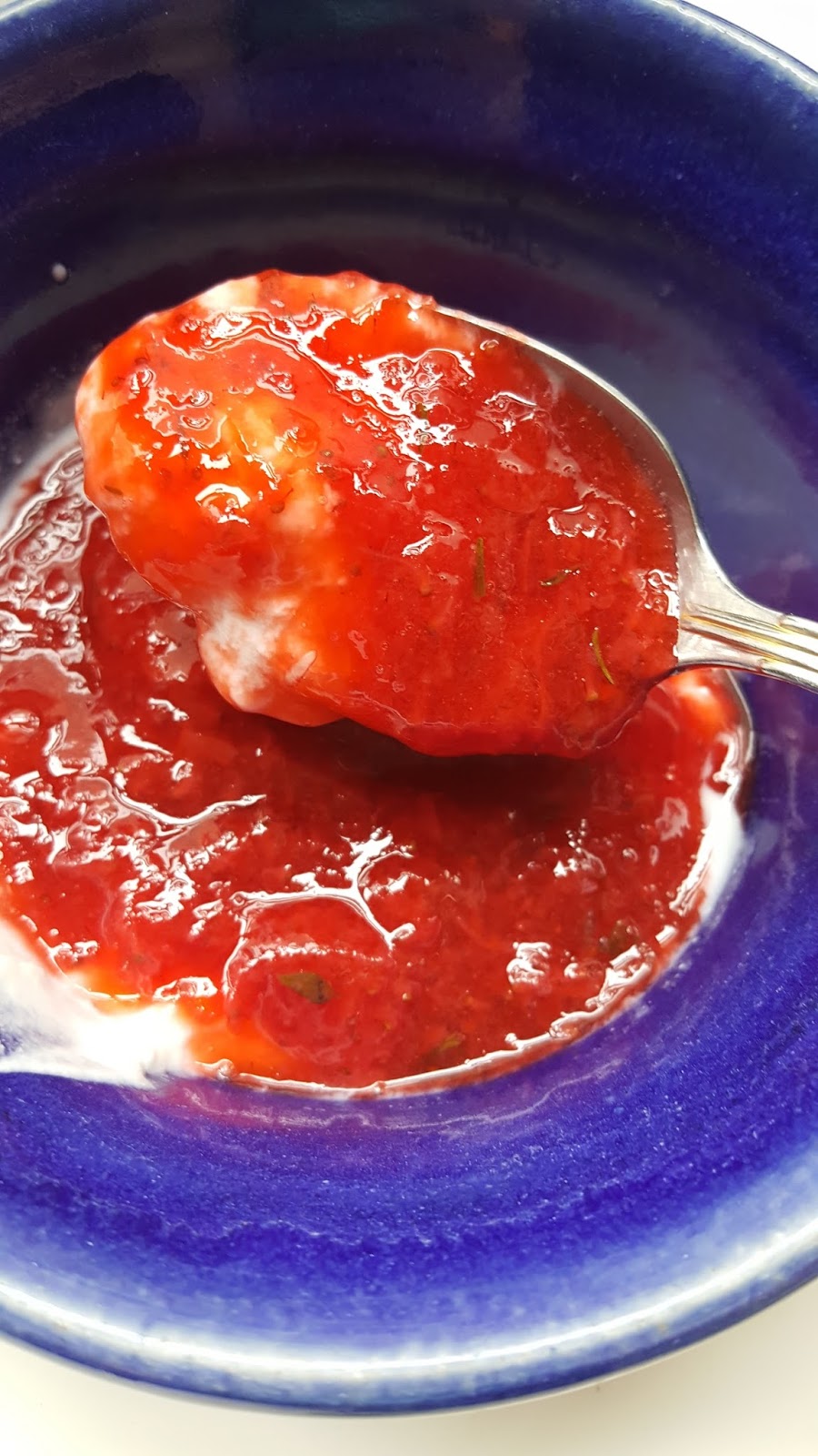Recipe Strawberry Thyme Quick Jam, Vegan, NutFree