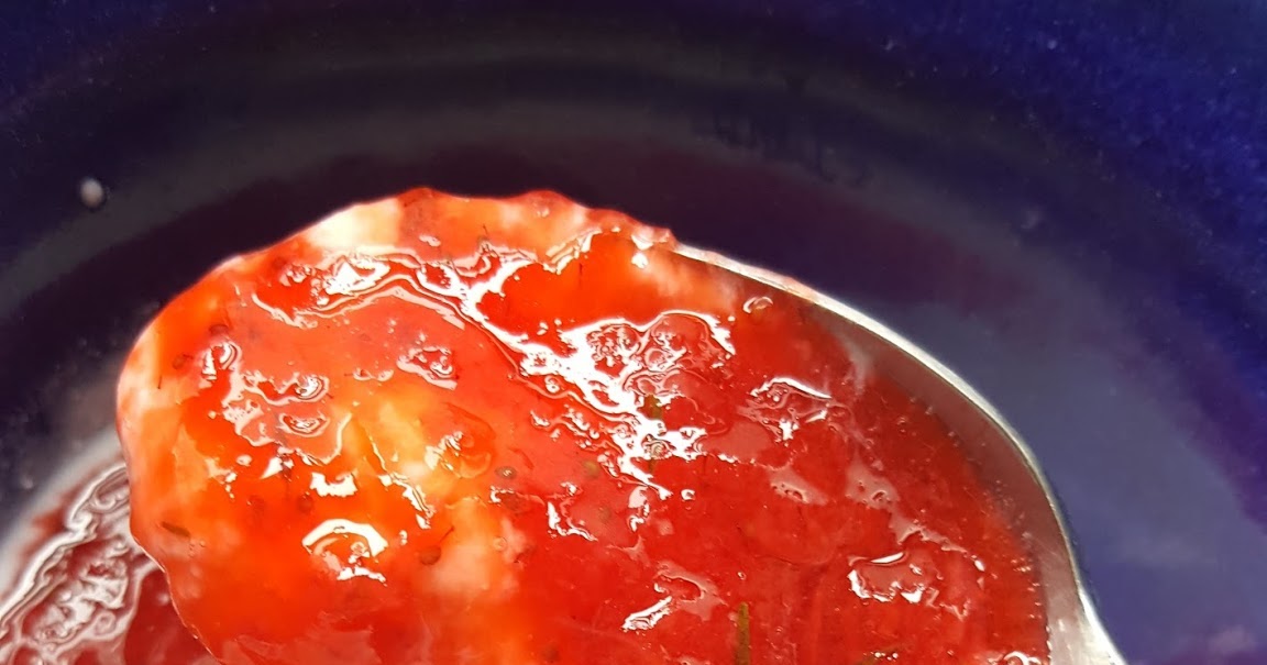 Recipe Strawberry Thyme Quick Jam, Vegan, NutFree