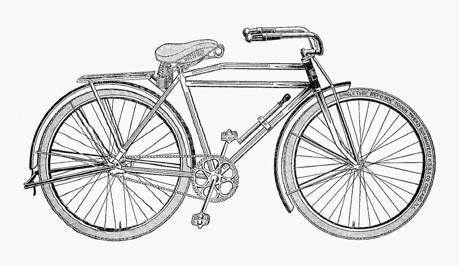 free vintage bicycle clipart - photo #46
