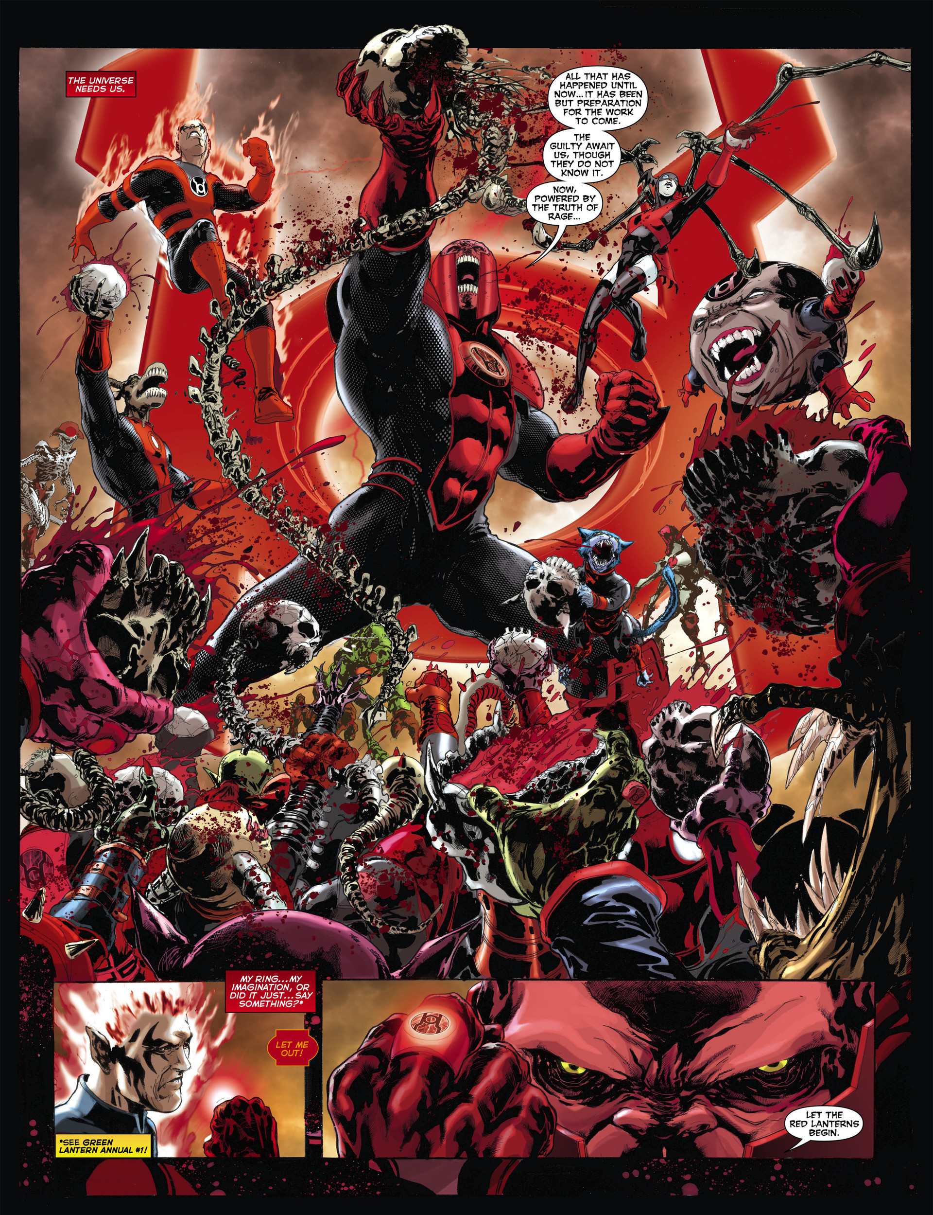 Read online Red Lanterns comic -  Issue #12 - 19