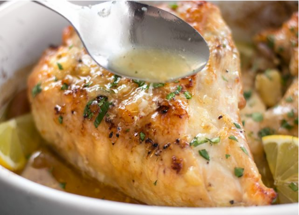 LEMON GARLIC ROASTED CHICKEN