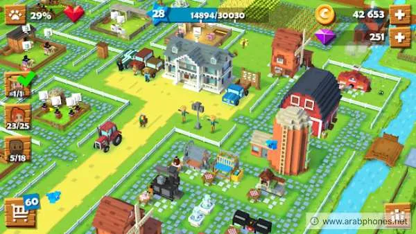 تحميل لعبة Blocky Farm مهكرة للأندرويد آخر اصدار