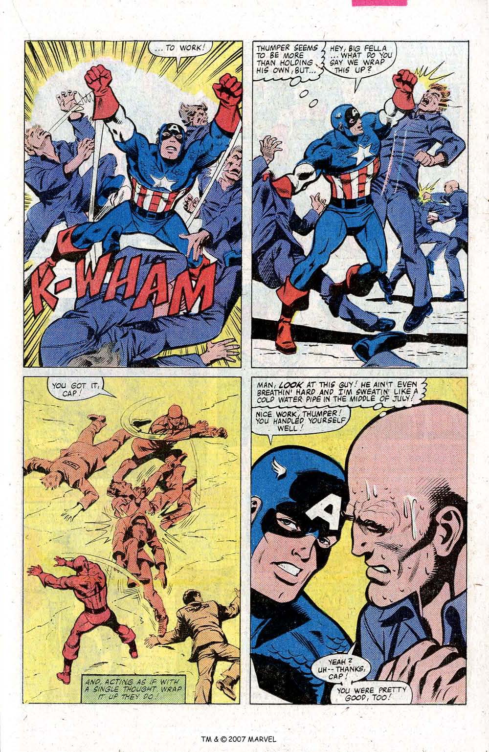 Read online Captain America (1968) comic - Issue #260 - 23