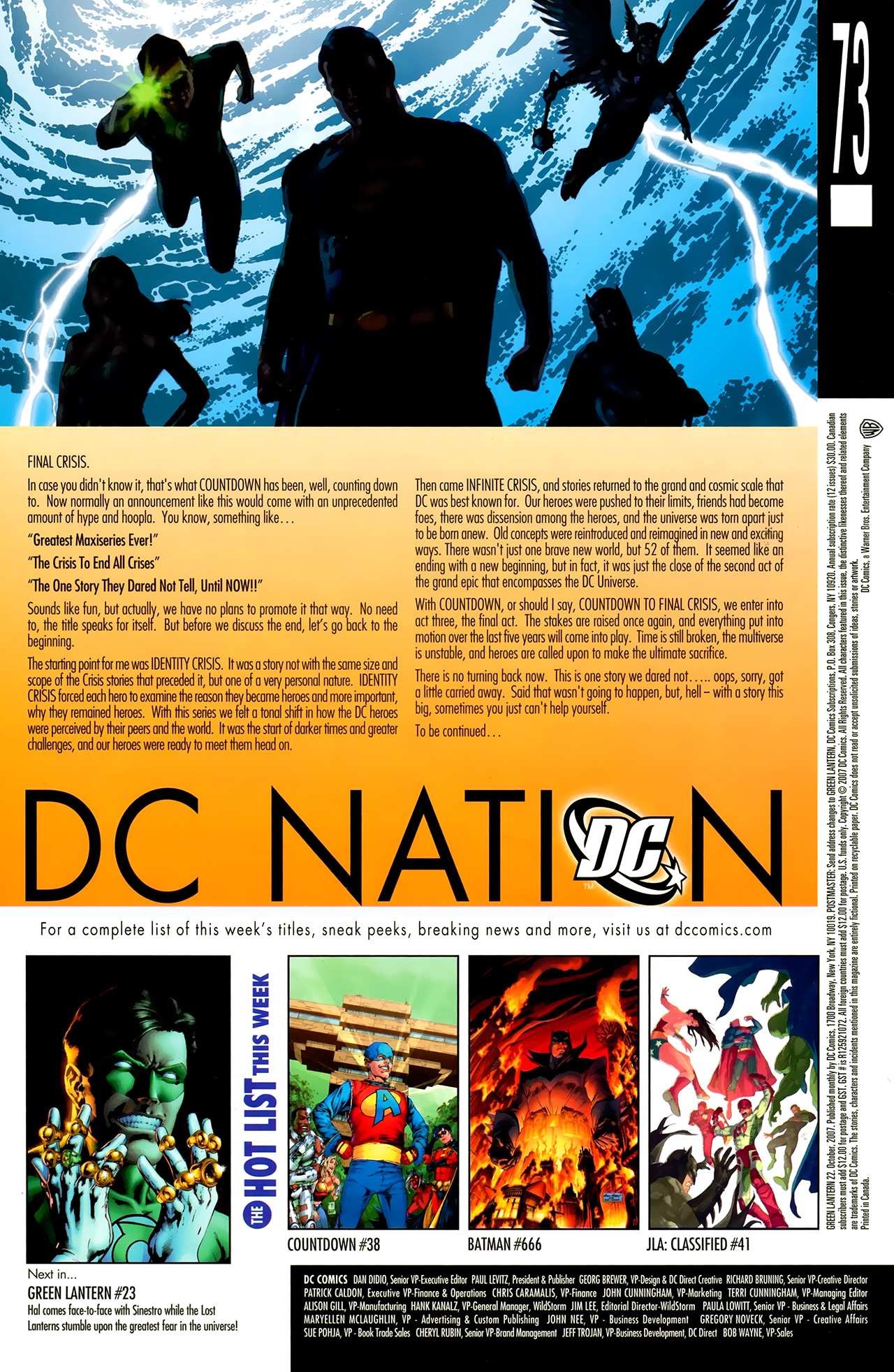 Read online Green Lantern (2005) comic -  Issue #22 - 20