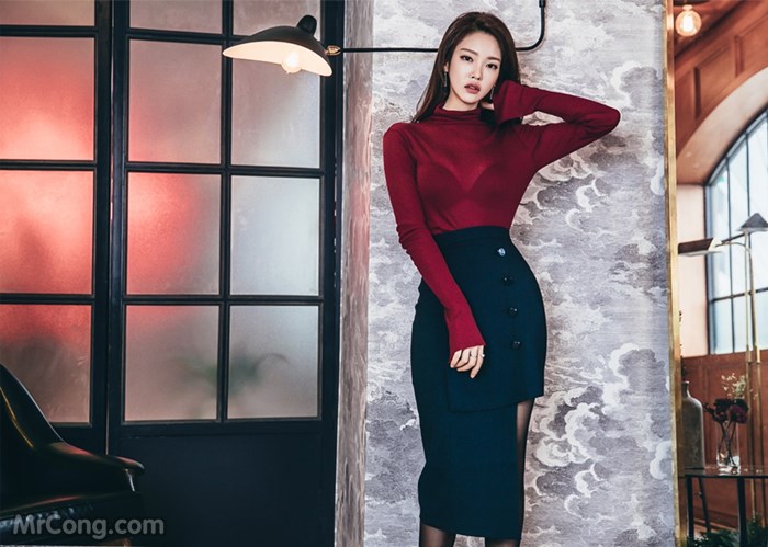 Beautiful Park Jung Yoon in the January 2017 fashion photo shoot (695 photos) photo 28-3
