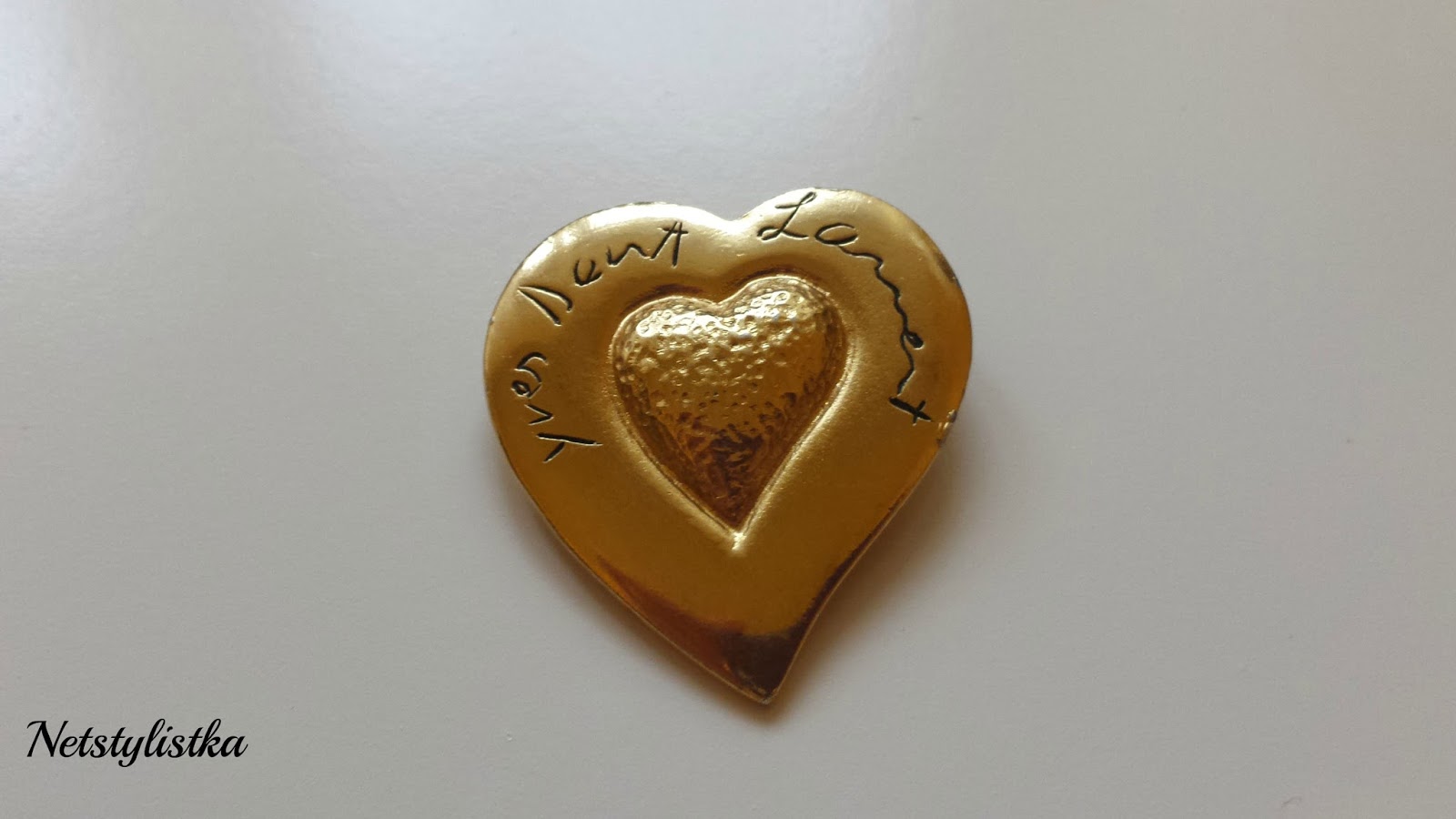 YSL vintage biżuteria od projektanta mody YSL vintage broszka Yves Saint Laurent stara biżuteria od projektantów blog