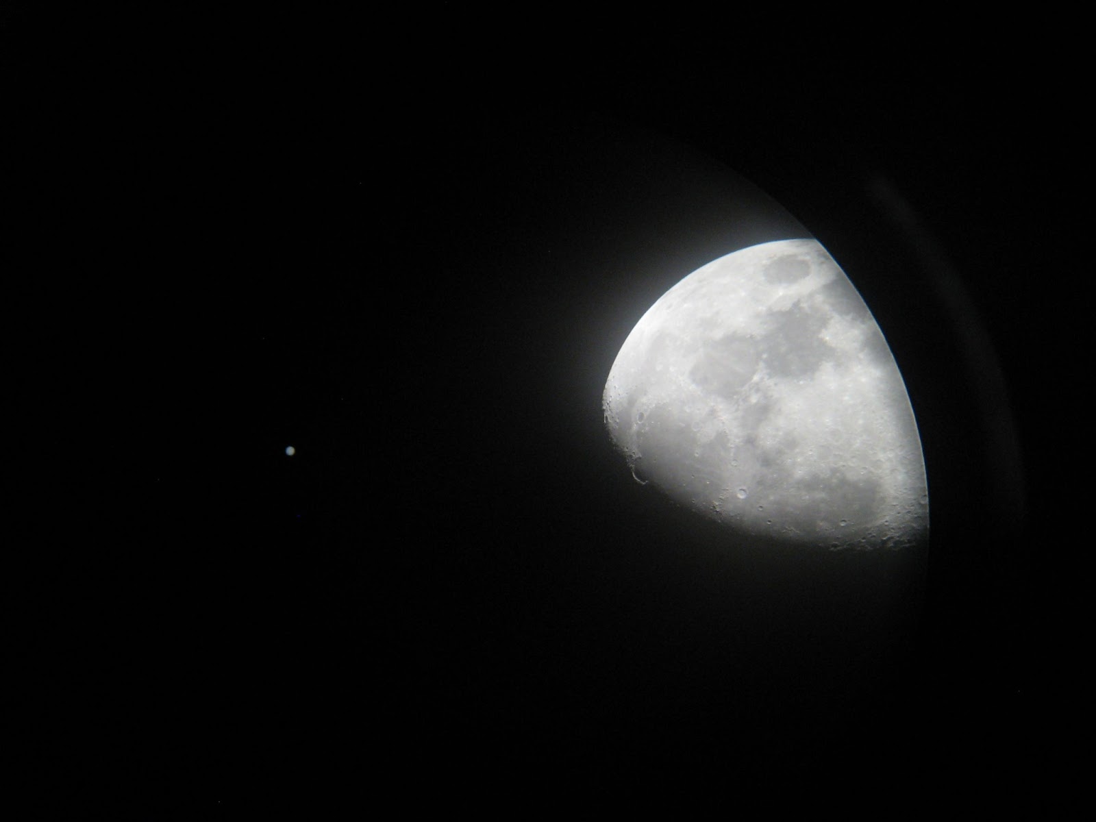 Jupiter and the Moon